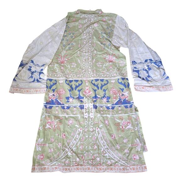 sana safinaz kaftan tunic dress size xsmall - Picture 2 of 6